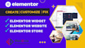 build elementor widget, convert figma to elementor website