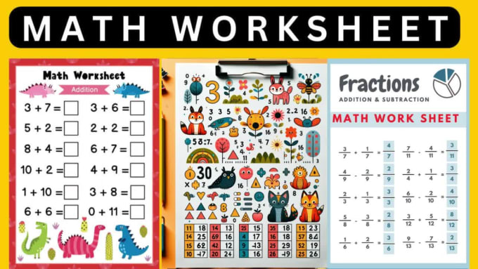 feuilles de calcul de mathématiques en géométrie