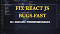 fix react blank screen, UI bugs and crashes in 24 hours