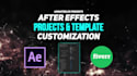 edit after effects and videohive projects in 24 hours