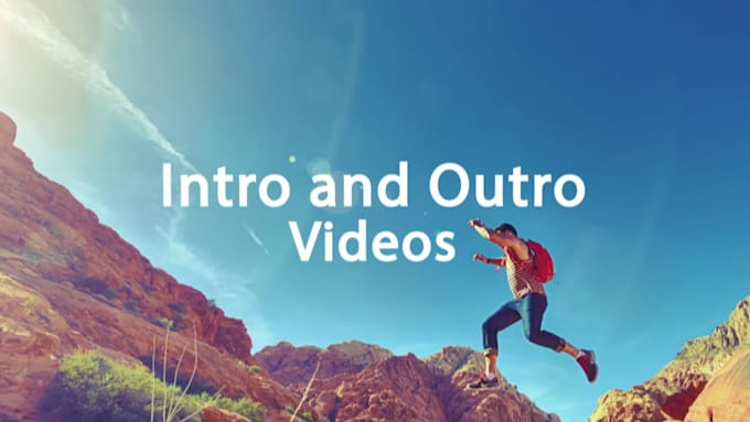 create youtube intro outro video, promo and podcast intro