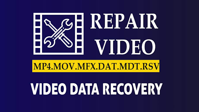 repair corrupted damaged video file