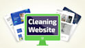 design cleaning business website for house, offices, apartments, pools, etc
