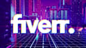 create city background visuals for vj loop logo animation