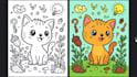 create 100 unique kids coloring pages for amazon KDP and etsy