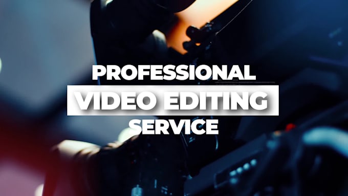 do professional video and vlog editing