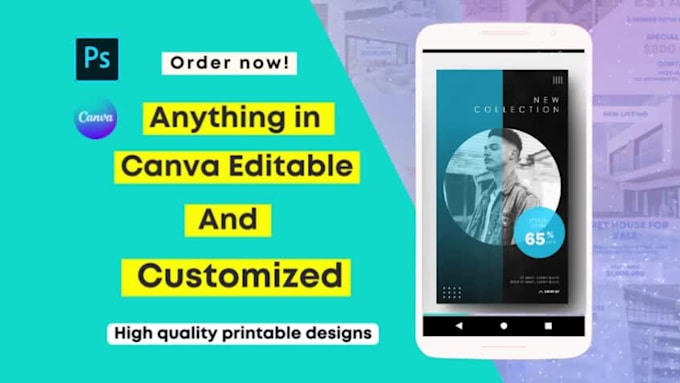 design anything in canva pro editable and lead magnet