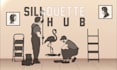create a custom silhouette and line art illustrations