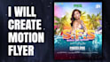 motion graphics flyer, animate flyer, party flyer, event flyer