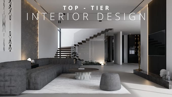 interior design luxury projects with 3d rendering