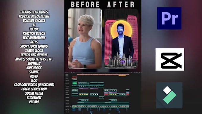 do viral reels editing in 12 hours