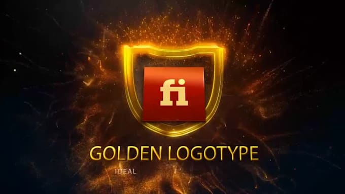 do custom logo animation in 4k