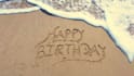 write your beautiful names and greeting beach as video, pic