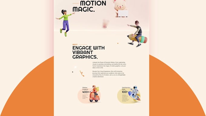 do a motion graphic promo or showreel with after effects