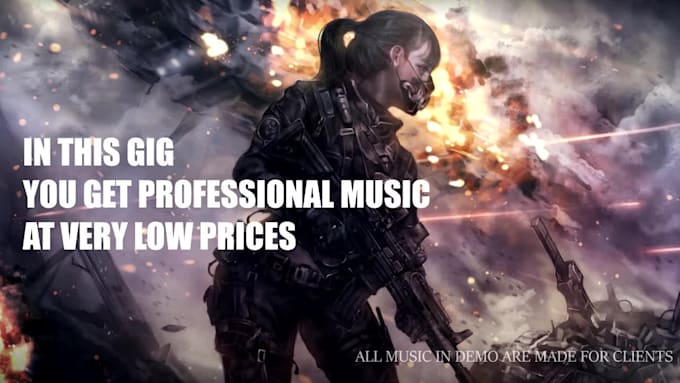compose professional music for video game