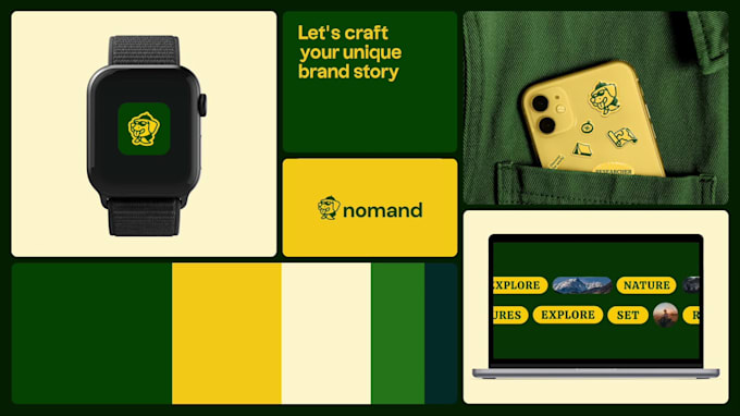 design a complete brand identity, logo and brand guidelines