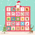 create christmas advent calendar animation