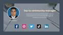 be your community manager in spanish