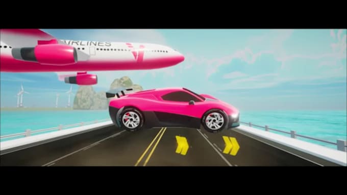 develop 3d racing games in unity, unreal engine multiplayer game vehicle physics