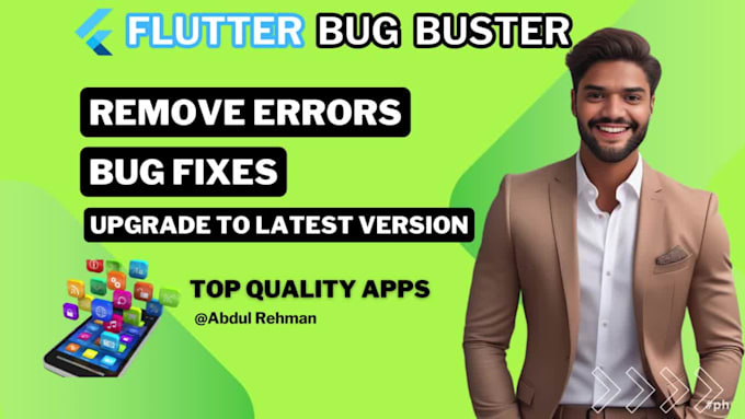 fix bugs and errors in your flutter app flutter bug fix flutter upgrade