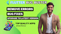 fix bugs and errors in your flutter app flutter bug fix flutter upgrade