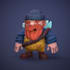 do 3d stylized character modeling and rigging from 2d to 3d