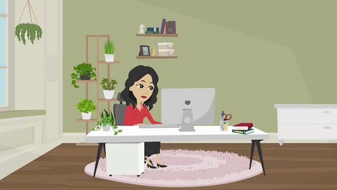 create animated explainer story video for youtube