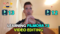 teach you video editing in filmora 14