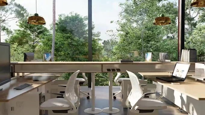 do interior design for business office