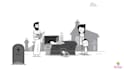 create 2d stick figure style cartoon animation