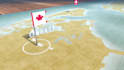 make 3d travel map animation