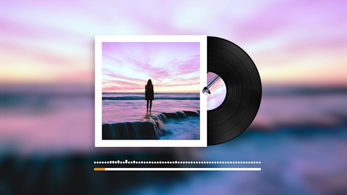 make simple audio and video visualizer for your music or song