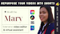 repurpose your youtube video into shorts