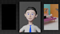 make 3d cartoon animation or short clip