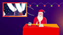 create a custom made happy holidays video