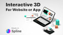 create an interactive 3d model in spline for your website