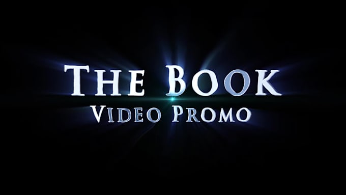 Big Deals! I will create this book promotion video trailer  for $10