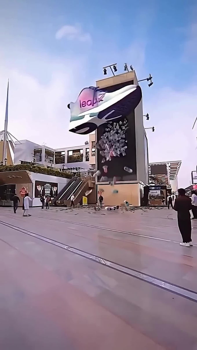 professional billboard animation for led screens, digital ads