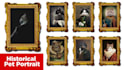 create custom pet portrait