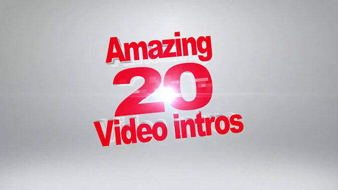 create logo intro  video from over 100 options in 4k