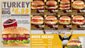 design animated digital menu board for a restaurant or cafe