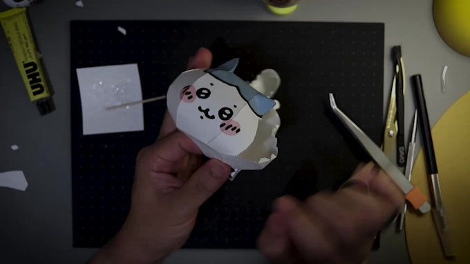 design, create, and draft papercraft templates