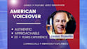 deliver authentic neutral american accent male voice over