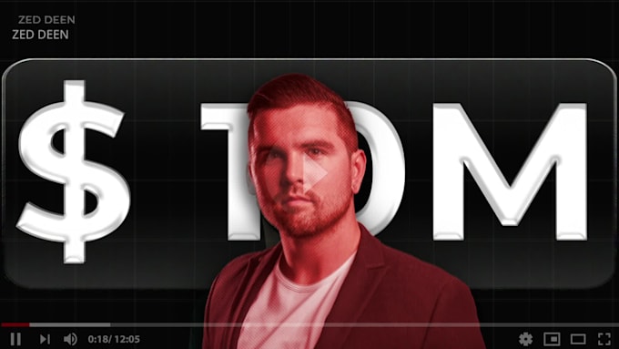 design professional youtube thumbnail