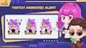 create custom animated twitch alerts