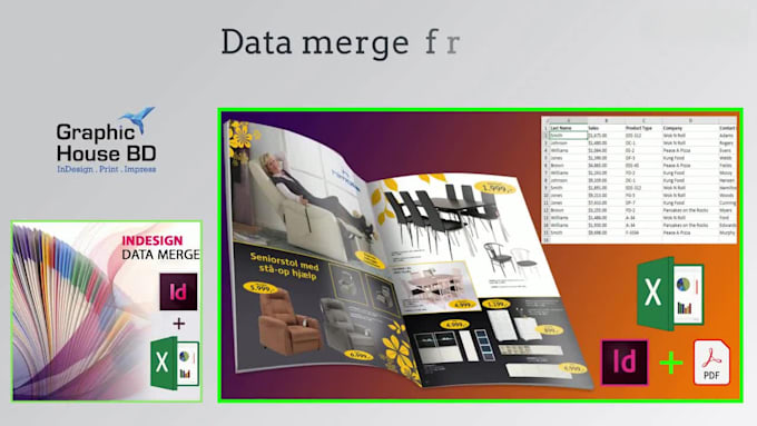 indesign data merge from excel for variable data printing