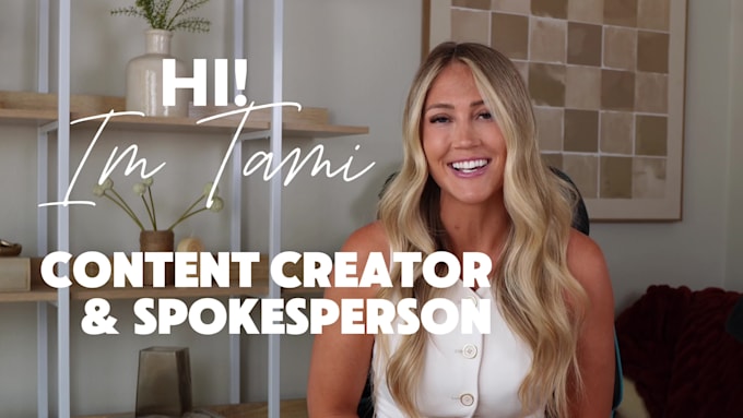 be the spokesperson for your brands video or vsl