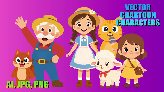 create custom cartoon characters