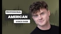 record professional young male voice over