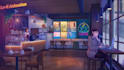 create lofi loop animation, lofi animation and animated gif